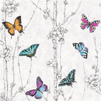 Fresco Flutter Forest Multicoloured Wallpaper
Fresco Flutter Forest Multicoloured Wallpaper