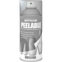 Rust-Oleum Peelable Silver Spray Paint - 150ml
Rust-Oleum Peelable Silver Spray Paint - 150ml