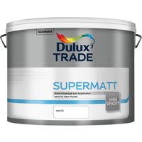 Dulux Trade Supermatt Paint White - 10L
Dulux Trade Supermatt Paint White - 10L