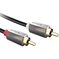 Antsig Dual RCA Phono to Dual RCA Phono Audio Cable 1.8m
Antsig Dual RCA Phono to Dual RCA Phono Audio Cable 1.8m