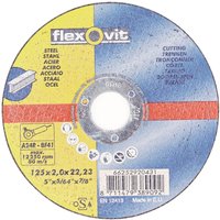 Flexovit Steel Cutting Off Wheel - 125mm
Flexovit Steel Cutting Off Wheel - 125mm