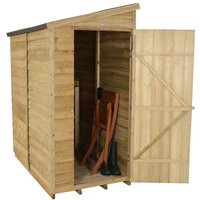 6x3ft Forest Wooden Overlap Pressure Treated Pent Shed -incl. Installation
6x3ft Forest Wooden Overlap Pressure Treated Pent Shed -incl. Installation