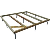 4x3ft Forest Wooden Shed Base for Forest Shiplap and Tongue & Groove Sheds - incl. Installation
4x3ft Forest Wooden Shed Base for Forest Shiplap and Tongue & Groove Sheds - incl. Installation