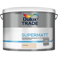 Dulux Trade Supermatt Paint Magnolia - 10L
Dulux Trade Supermatt Paint Magnolia - 10L