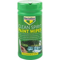 Bartoline Clean Spirit Paint Wipes - 80 Extra Large 
Bartoline Clean Spirit Paint Wipes - 80 Extra Large