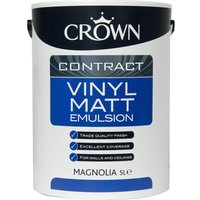 Crown Brilliant White Contract Paint - Vinyl Matt - 5L
Crown Brilliant White Contract Paint - Vinyl Matt - 5L