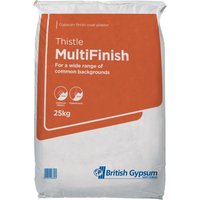 Thistle MultiFinish Plaster 25kg
Thistle MultiFinish Plaster 25kg