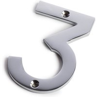 Chrome Screw Fixing House Number - 100mm - 3
Chrome Screw Fixing House Number - 100mm - 3