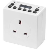 Arlec Compact Digital Timer Socket White
Arlec Compact Digital Timer Socket White