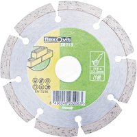 Flexovit Diamond Blade Segmented sintered General Purpose - 115 x 7 x 22.23mm
Flexovit Diamond Blade Segmented sintered General Purpose - 115 x 7 x 22.23mm