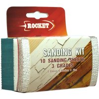 Rocket Sanding Sponge Kit - 10 Piece Pack
Rocket Sanding Sponge Kit - 10 Piece Pack