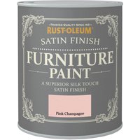 Rust-Oleum Satin Furniture Paint - Pink Champagne - 125ml
Rust-Oleum Satin Furniture Paint - Pink Champagne - 125ml