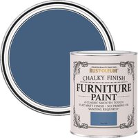 Rust-Oleum Chalky Furniture Paint - Blue Silk - 750ml
Rust-Oleum Chalky Furniture Paint - Blue Silk - 750ml