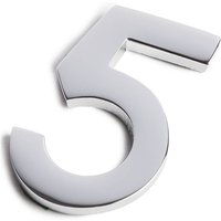 Chrome Self Adhesive House Number - 60mm - 5
Chrome Self Adhesive House Number - 60mm - 5
