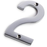 Chrome Screw Fixing House Number - 75mm - 2
Chrome Screw Fixing House Number - 75mm - 2