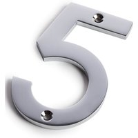 Chrome Screw Fixing House Number - 75mm - 5
Chrome Screw Fixing House Number - 75mm - 5