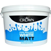 Crown Pure Brilliant White - Matt Emulsion Paint - 10L
Crown Pure Brilliant White - Matt Emulsion Paint - 10L