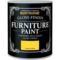 Rust-Oleum Gloss Furniture Paint - Lemon Sorbet - 125ml
Rust-Oleum Gloss Furniture Paint - Lemon Sorbet - 125ml
