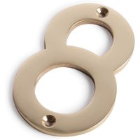 Polished Brass Numeral - Screw Fixing - 100mm - 8
Polished Brass Numeral - Screw Fixing - 100mm - 8