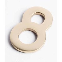Polished Brass Numeral - Self Adhesive - 60mm - 8
Polished Brass Numeral - Self Adhesive - 60mm - 8