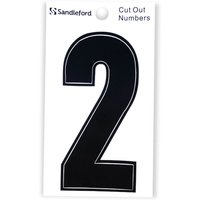 Cut Out Self Adhesive House Number - 105mm - 2
Cut Out Self Adhesive House Number - 105mm - 2