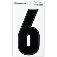 Cut Out Self Adhesive House Number - 105mm - 6
Cut Out Self Adhesive House Number - 105mm - 6