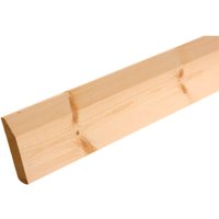 Pine Chamfered Round Skirting 15 x 69mm x 2.4m
Pine Chamfered Round Skirting 15 x 69mm x 2.4m