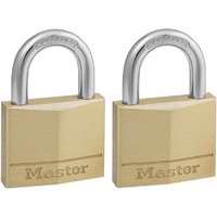Master Lock Brass padlock - 40mm - 2 Pack
Master Lock Brass padlock - 40mm - 2 Pack