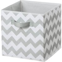 Compact Cube Fabric Insert - Grey Chevron