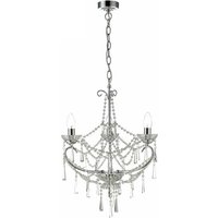 Cilla 3 Light Traditional Chandelier - Chrome
Cilla 3 Light Traditional Chandelier - Chrome