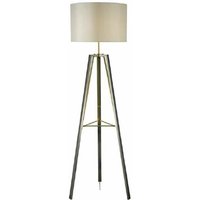 Devo Metal Tripod Floor Lamp - Black Chrome
Devo Metal Tripod Floor Lamp - Black Chrome