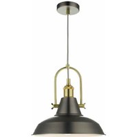 Herbert Industrial Metal Pendant Ceiling Light - Black
Herbert Industrial Metal Pendant Ceiling Light - Black