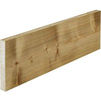Sawn Treated Softwood 22 x 150mm x 1.8m
Sawn Treated Softwood 22 x 150mm x 1.8m
