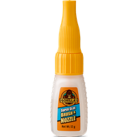 Gorilla Super Glue Brush & Nozzle - 12g
Gorilla Super Glue Brush & Nozzle - 12g