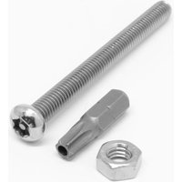 Pinnacle Countersunk Resytork Bolts & Hex Nuts - M6 x 65mm - 4 Pack & Bit
Pinnacle Countersunk Resytork Bolts & Hex Nuts - M6 x 65mm - 4 Pack & Bit