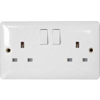 Arlec Slim Line 13 Amp 2 Gang Single Pole Switched Socket White
Arlec Slim Line 13 Amp 2 Gang Single Pole Switched Socket White