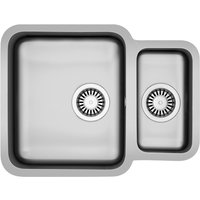Carron Phoenix Zeta Undermount Reversible Silver Kitchen Sink - 1.5 Bowl
Carron Phoenix Zeta Undermount Reversible Silver Kitchen Sink - 1.5 Bowl