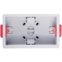 Arlec 2 Gang Dry Lining Box 35mm White 
Arlec 2 Gang Dry Lining Box 35mm White