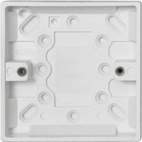 Arlec 1 Gang Pattress Box 16mm White
Arlec 1 Gang Pattress Box 16mm White