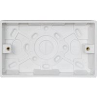 Arlec 2 Gang Pattress Box 35mm White
Arlec 2 Gang Pattress Box 35mm White