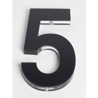 Ultra Black House Number - 120mm - 5
Ultra Black House Number - 120mm - 5