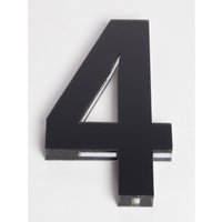 Ultra Black House Number - 120mm - 4
Ultra Black House Number - 120mm - 4