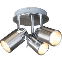 Lucina 3 Plate Bathroom Spotlight - Brushed Chrome
Lucina 3 Plate Bathroom Spotlight - Brushed Chrome