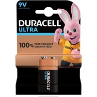 Duracell Ultra 9V Battery - 1 Pack
Duracell Ultra 9V Battery - 1 Pack