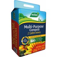 Westland Mulit-Purpose Compost with added John Innes - 20L +25% extra free
Westland Mulit-Purpose Compost with added John Innes - 20L +25% extra free