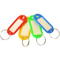 Large Key Rings With ID Tabs - 20 Megapack - Assorted Colours
Large Key Rings With ID Tabs - 20 Megapack - Assorted Colours