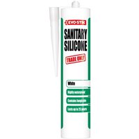 Evo-stik Sanitary Sealant White
Evo-stik Sanitary Sealant White