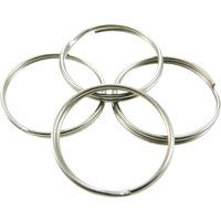 Split Key Rings - 2.5cm, 4 pack
Split Key Rings - 2.5cm, 4 pack