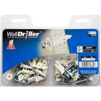 Cobra Wall Driller - Hollow Wall Fixings x 75 - 027KE
Cobra Wall Driller - Hollow Wall Fixings x 75 - 027KE