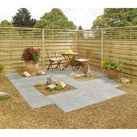 Stylish Stone Hereford Paving Riven 450 x 450mm - Grey (Full Pack) 
Stylish Stone Hereford Paving Riven 450 x 450mm - Grey (Full Pack)